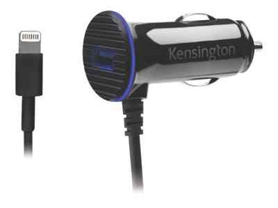 Kensington Powerbolt 3 4 Dual Port Fast Charge Car Charger